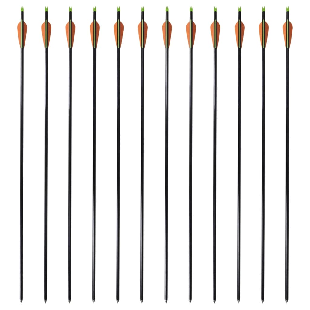 Strijele za složeni luk 12 kom. 30" 0,8 cm staklena vlakna - number 2.