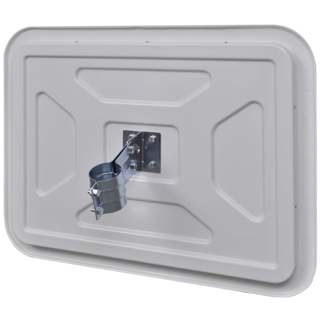 Konveksno prometno ogledalo pravokutno 60x80 cm sa reflektorima - number 5.