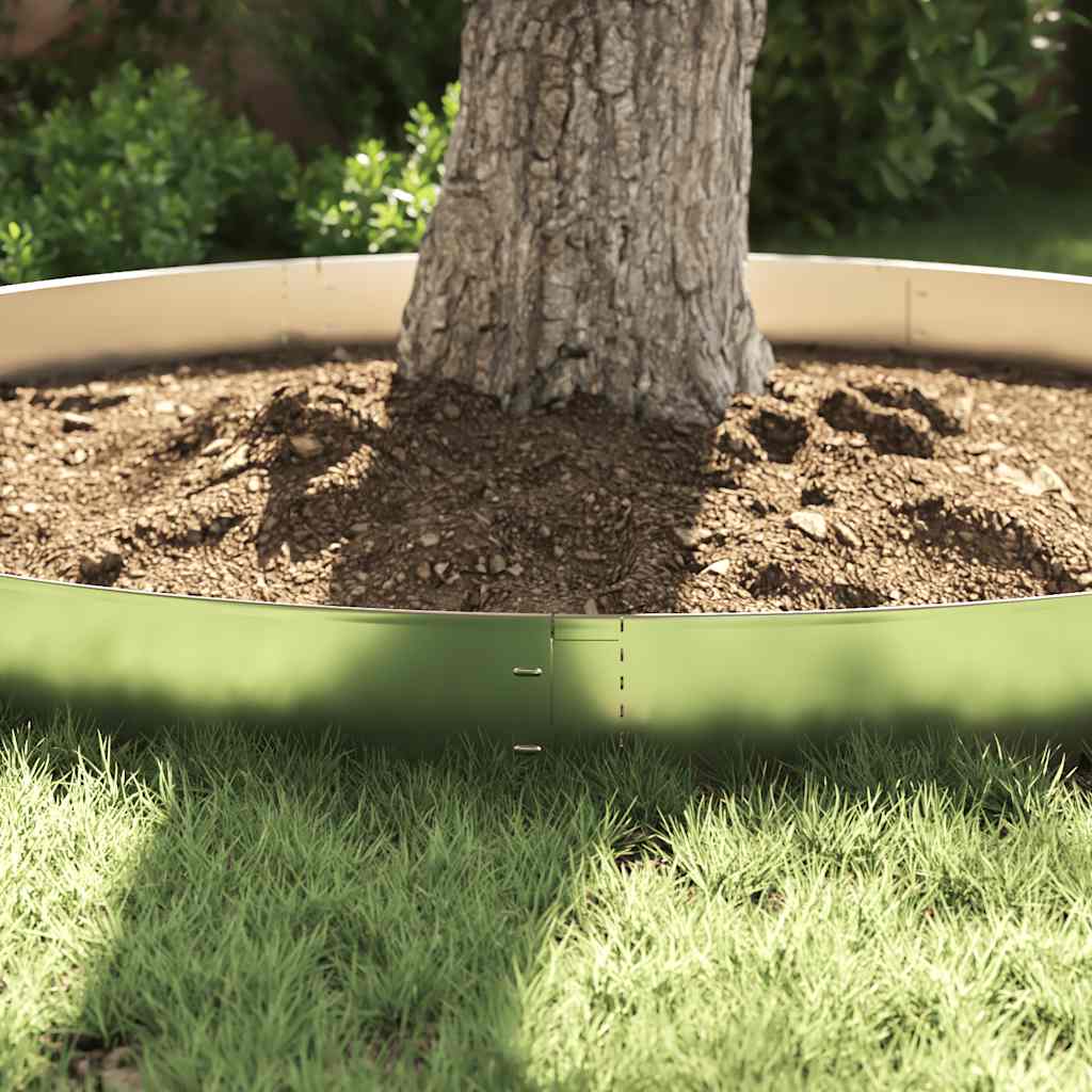 Fleksibel bedkant 20 stk. 100x14 cm galvaniseret stål - number 3.