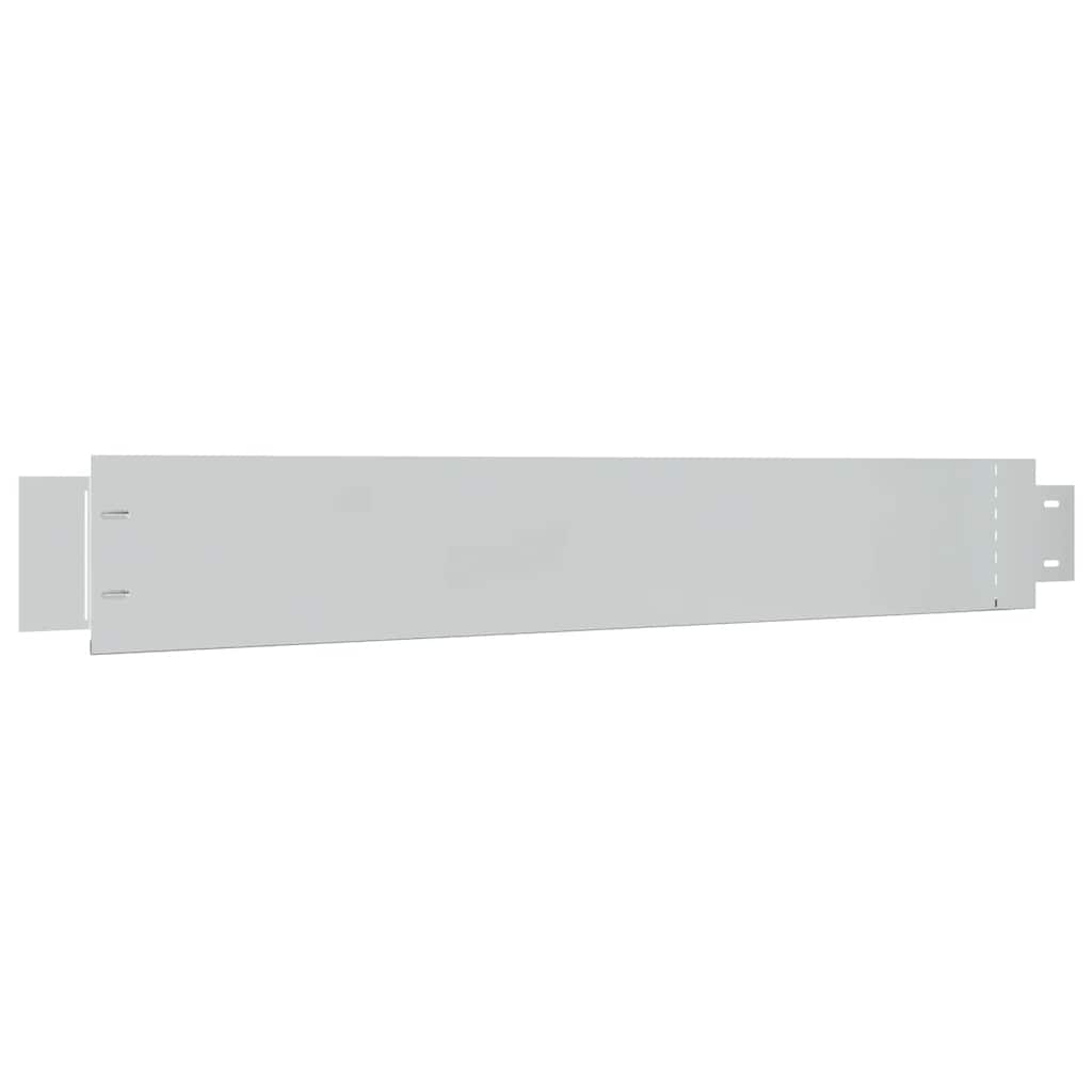 Flexibel sängkant 10 st. 100x14 cm galvaniserat stål - number 5.