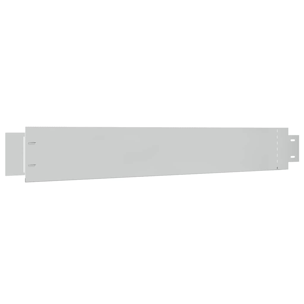 Fleksibel bedkant 15 stk. 100x14 cm galvaniseret stål - number 5.