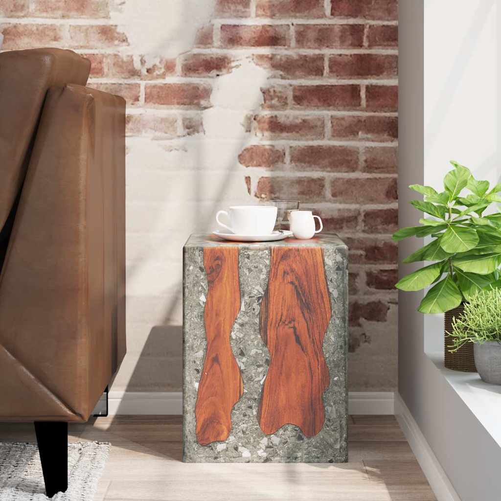 Krakk heltre teak og harpiks - number 3.