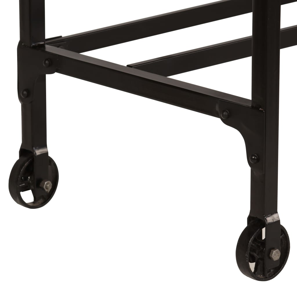 Skrivebord med sammenleggbar krakk heltre mangotre 115 x 50 x 76 cm - number 8.