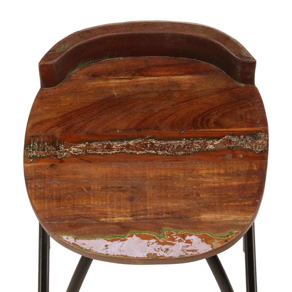 Barkrakker 2 stk. massivt resirkulert tre - number 6.