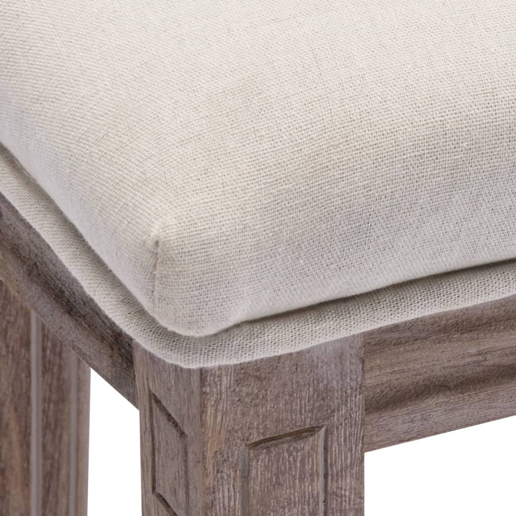 Barkrakker 2 stk. lerret hvit - number 6.