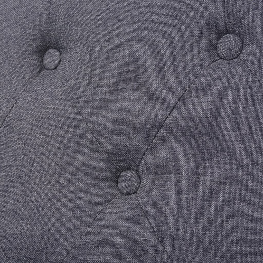 3-manns sofastoff - grå, 3-seter - number 6.