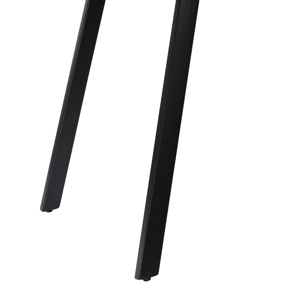 Blagovaonski stol od reciklirane tikovine i čelika 180 x 90 x 76 cm - number 7.