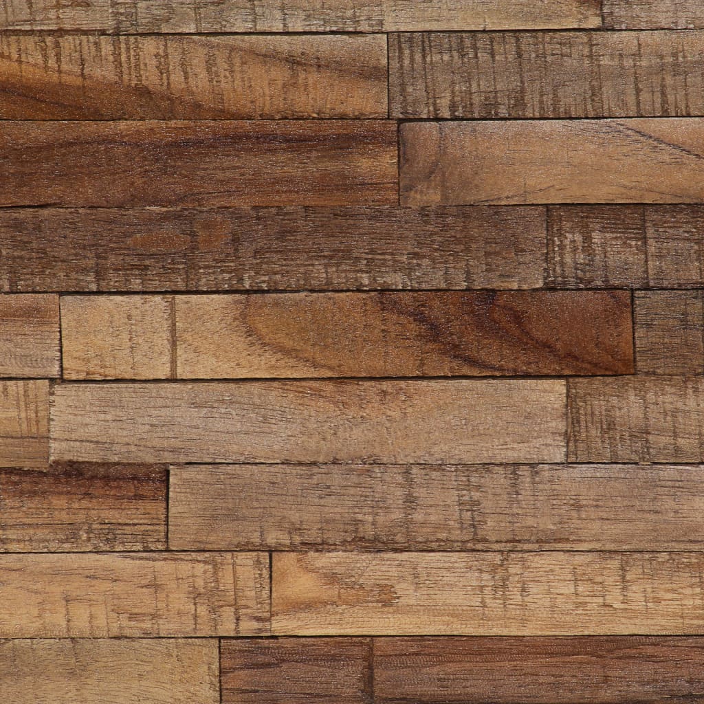 Konsolbord massivt genanvendt teak 90 x 30 x 76 cm - number 12.