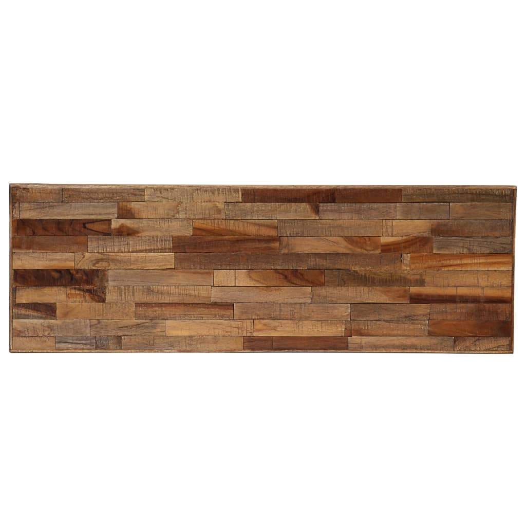 Konsolbord massivt genanvendt teak 90 x 30 x 76 cm - number 3.