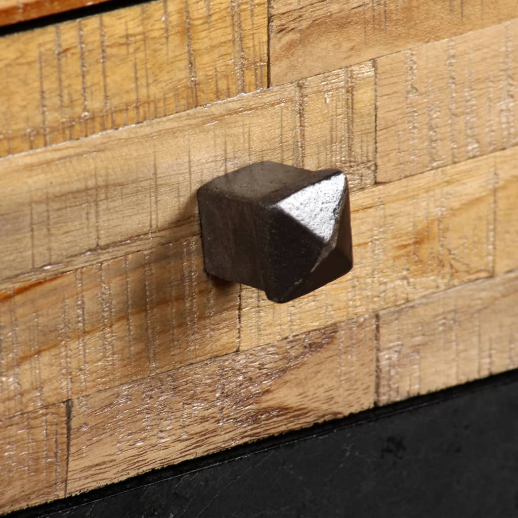 Biurko lite drewno tekowe z odzysku 110 x 50 x 76 cm - number 9.