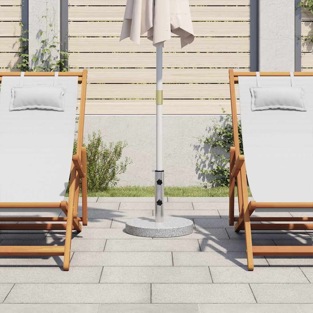 Parasolfod granit rund 20 kg - number 3.