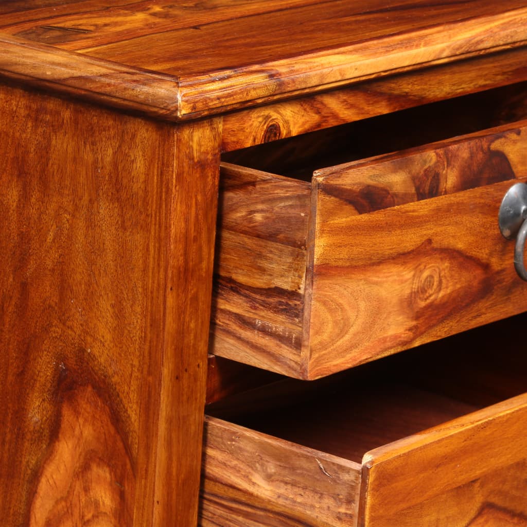 Tv-skab massivt sheeshamtræ 90 x 30 x 40 cm - number 6.