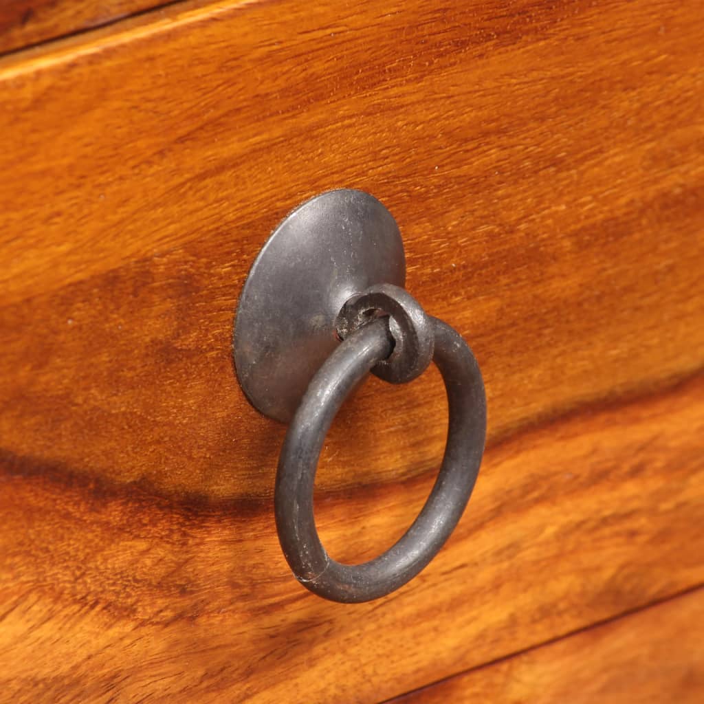 Tv-skab massivt sheeshamtræ 90 x 30 x 40 cm - number 7.