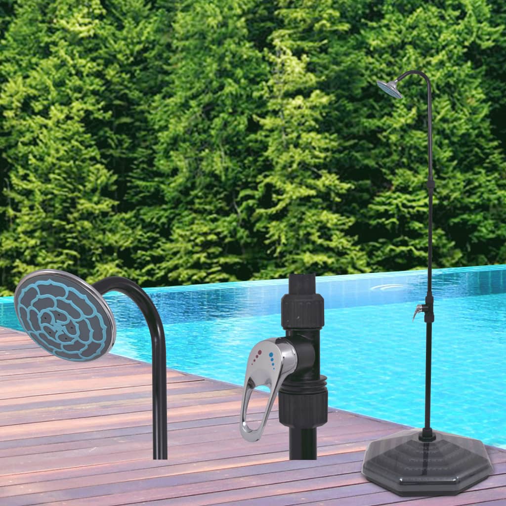 Solar heated shower 20 l aluminum hdpe - number 11.