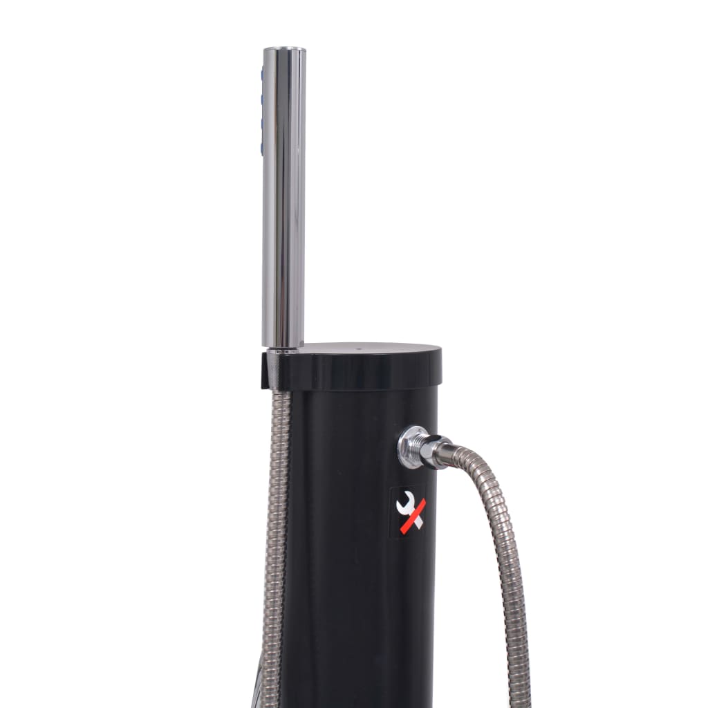 Solopvarmet bruser 8 l pvc stål - number 5.