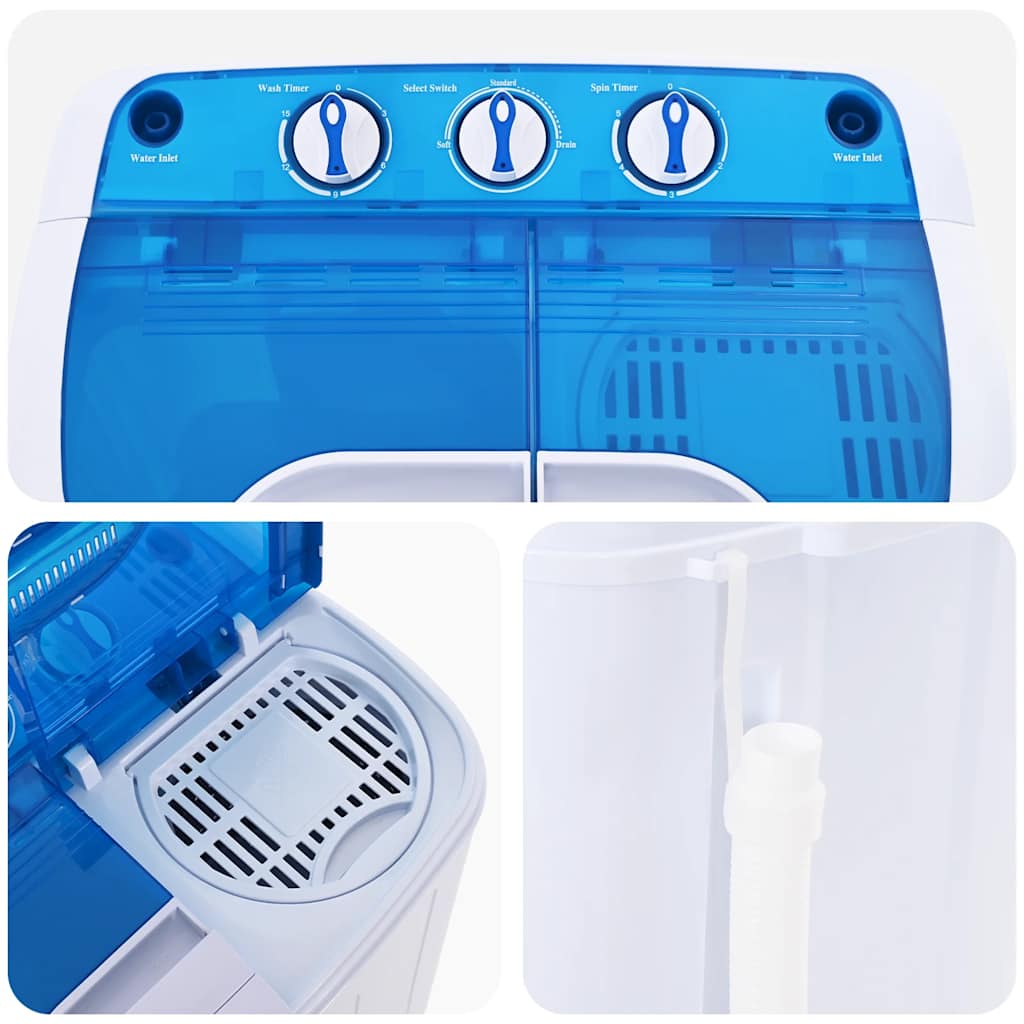 Mini lave-linge double tambour 5,6 kg - number 7.