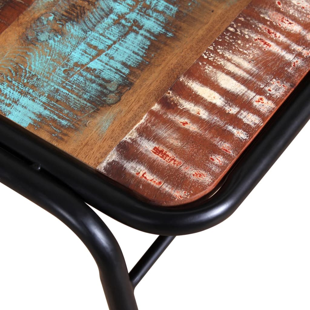 Spisebordsstoler 4 stk. massivt resirkulert tre - number 4.