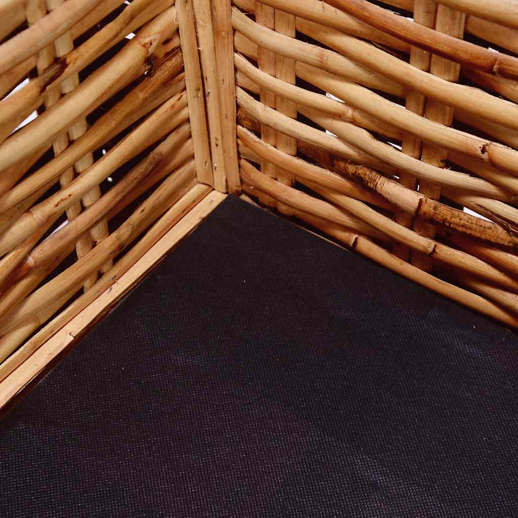 3-personers sofa naturlig rattan - number 2.