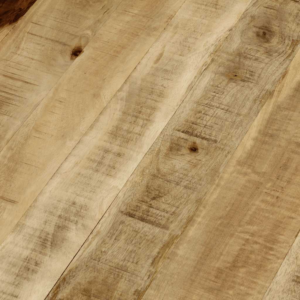 Sofabord i massivt ru mangotræ 65 x 32 cm - number 10.