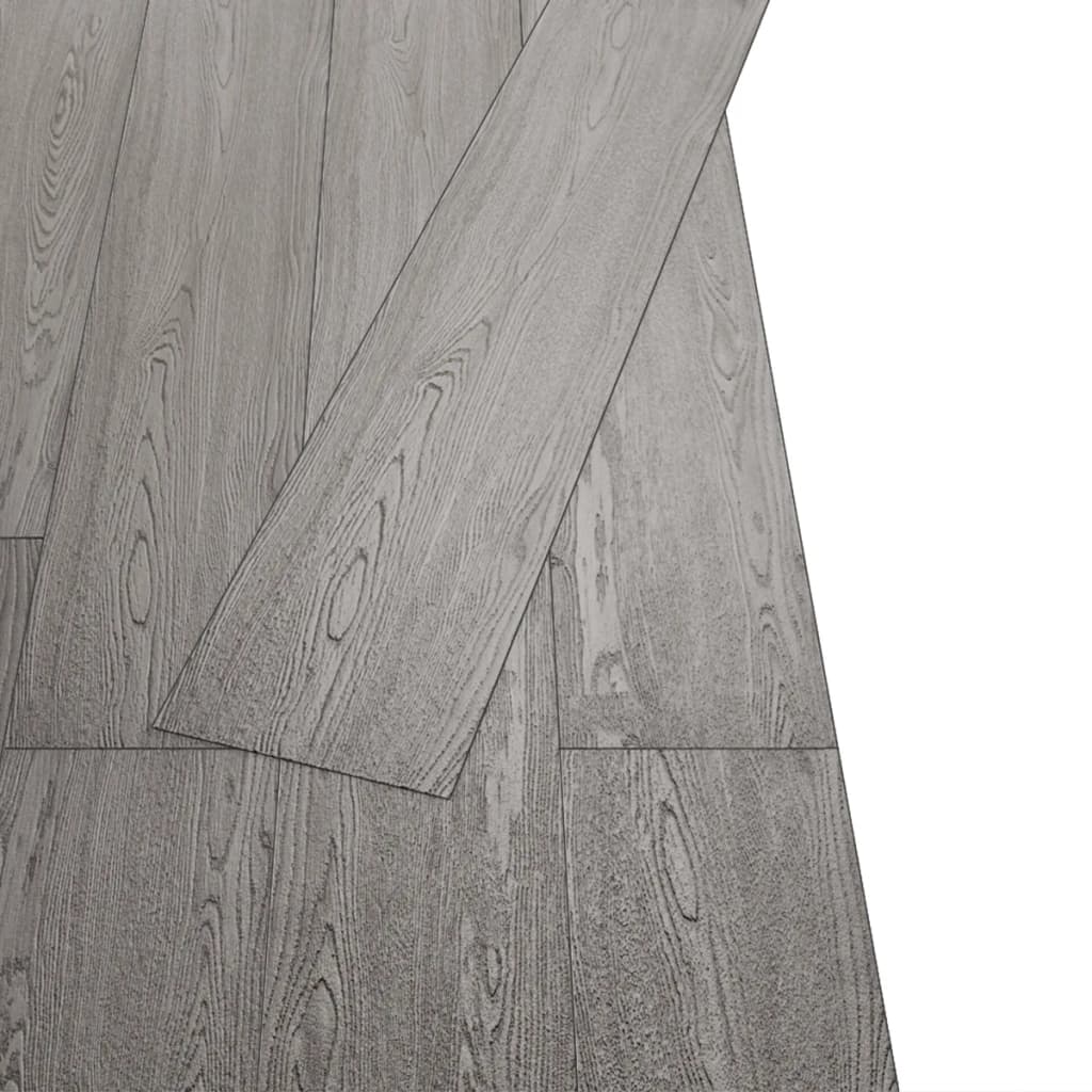 Selvhæftende pvc-gulvplanker 5,02 m² 2 mm - mørkegrå, 5.02 m², 1 - number 3.