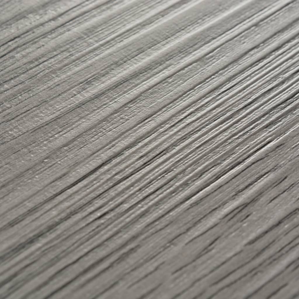Selvhæftende pvc-gulvplanker 5,02 m² 2 mm - mørkegrå, 5.02 m², 1 - number 5.