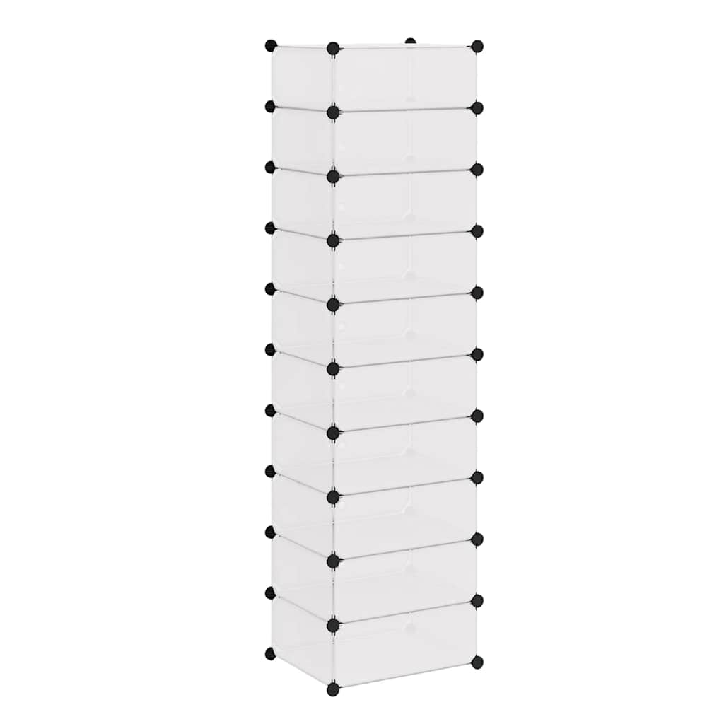 Kompozitni ormarić za cipele sa 10 pretinaca - bijeli, 1 - number 5.