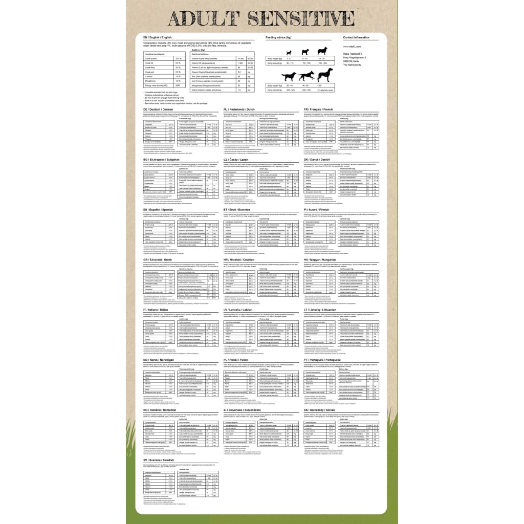 Croquettes de luxe pour chien adulte sensible agneau & riz 15 kg - number 7.