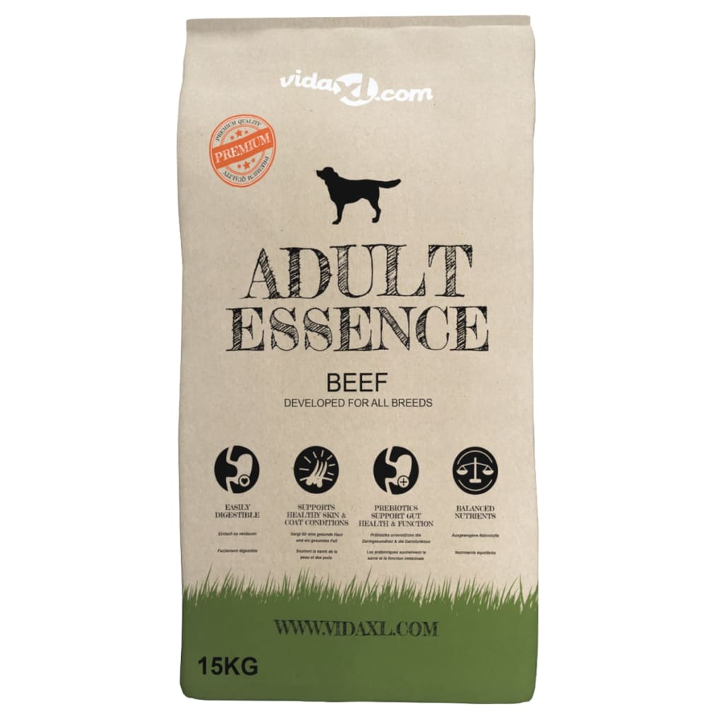 Croquettes de luxe pour chiens adultes essence boeuf 15 kg - number 2.