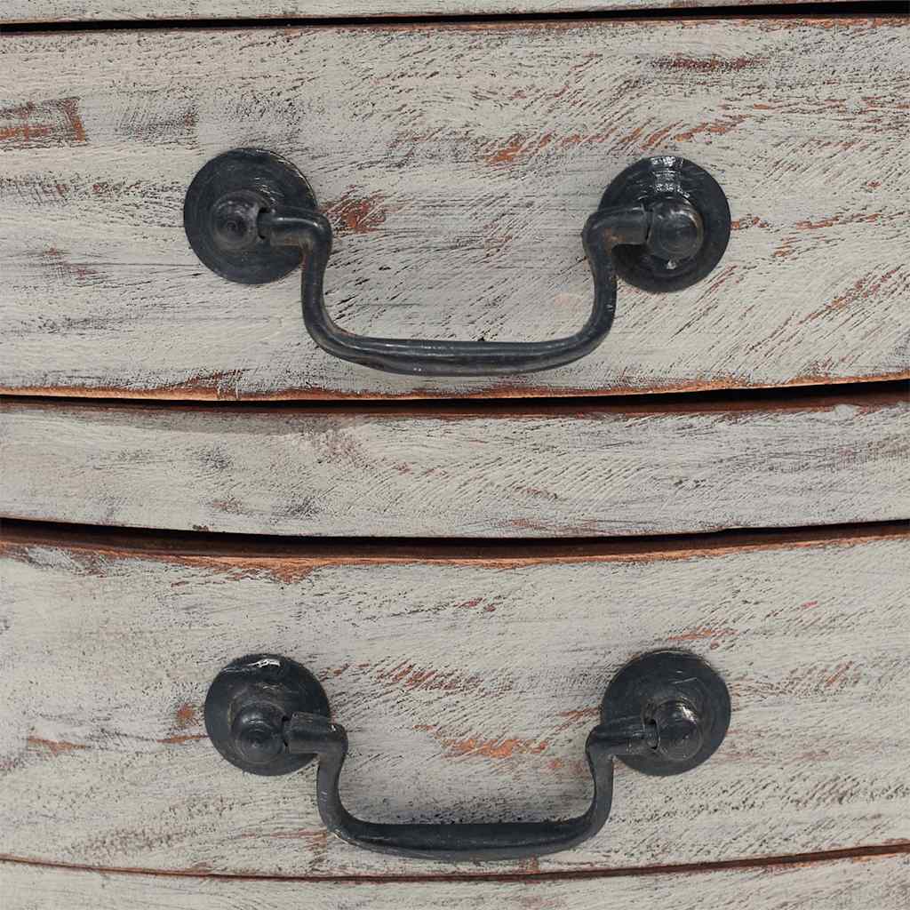 Stolik nocny 48x35x64 cm lite drewno mahoniowe - number 5.