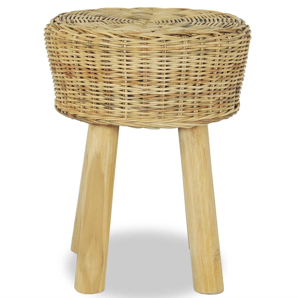 Barstol naturligt rattan - number 2.