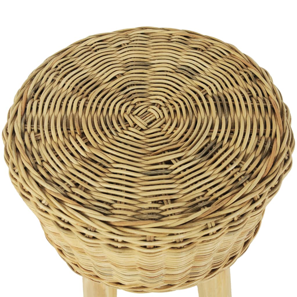 Barstol naturligt rattan - number 3.
