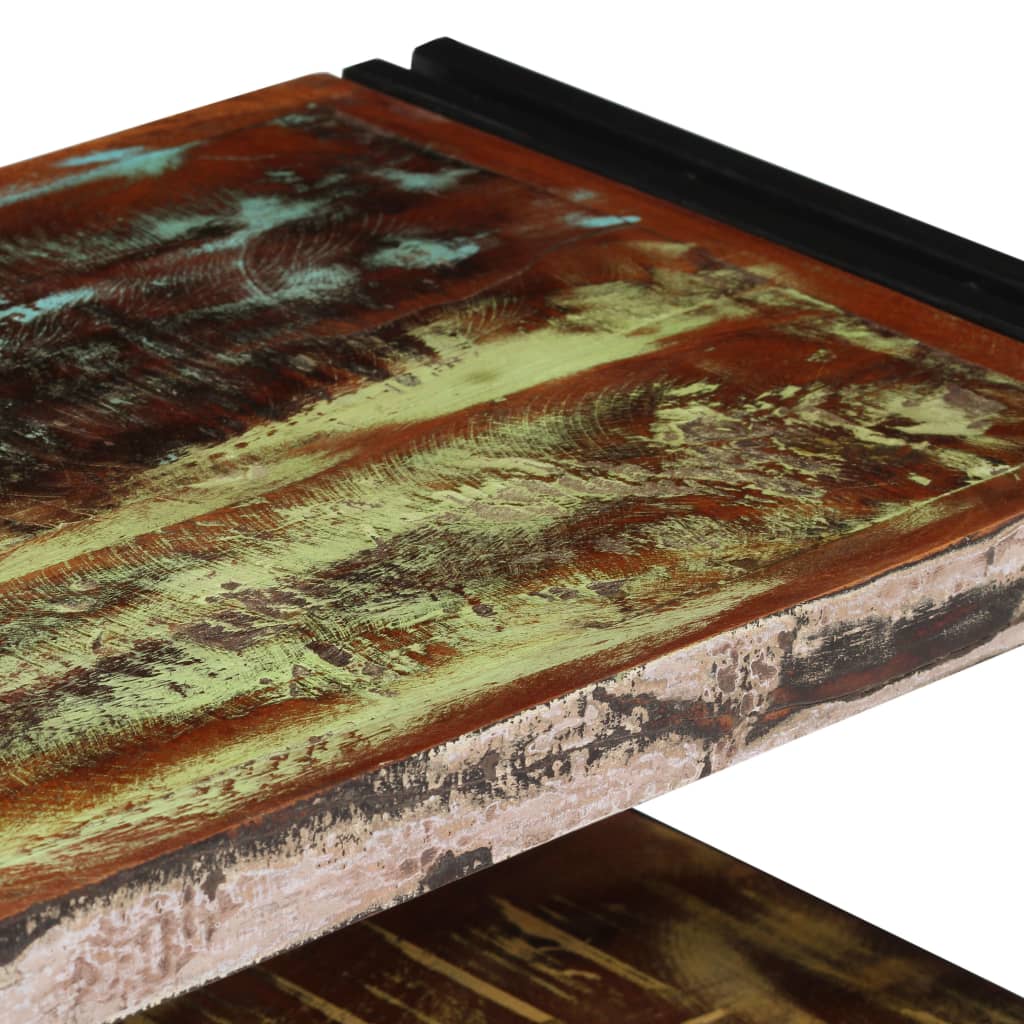 Tv-skap 120x30x40 cm massivt resirkulert tre - number 3.