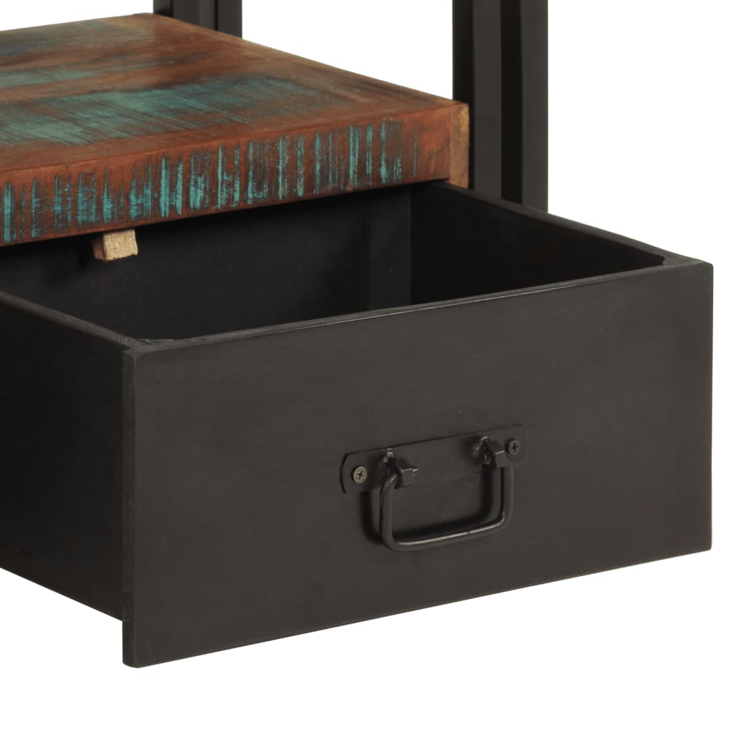 Tv-skap 120x30x40 cm massivt resirkulert tre - number 6.