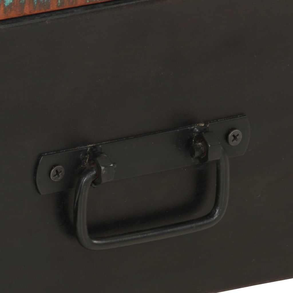 Tv-skap 120x30x40 cm massivt resirkulert tre - number 7.