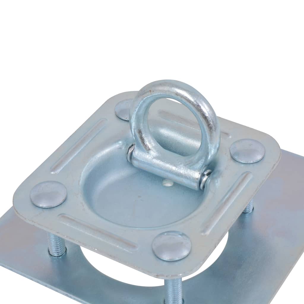 Surringsringe til trailer stk. galvaniseret stål 2000 kg - sølv, m8, 6 - number 6.