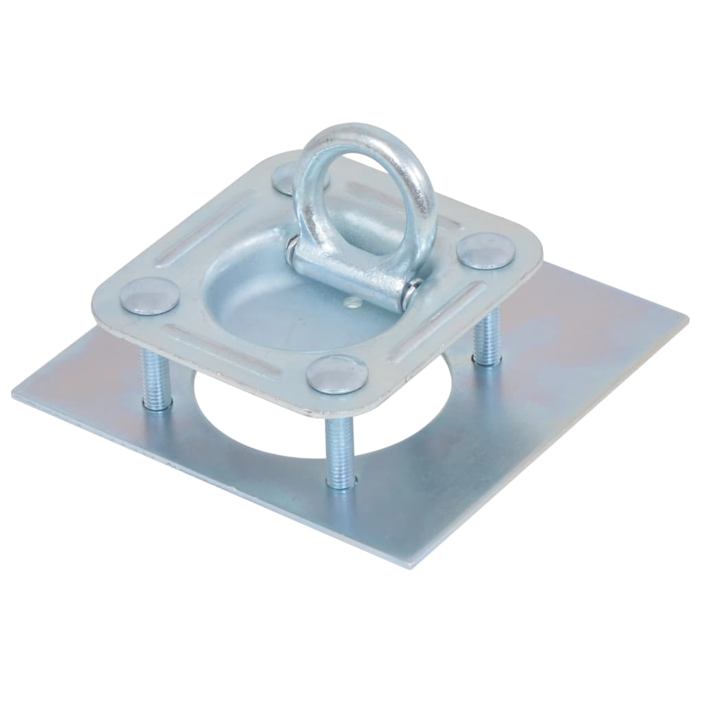 Surringsringe til trailer stk. galvaniseret stål 2000 kg - sølv, m8, 6 - number 5.