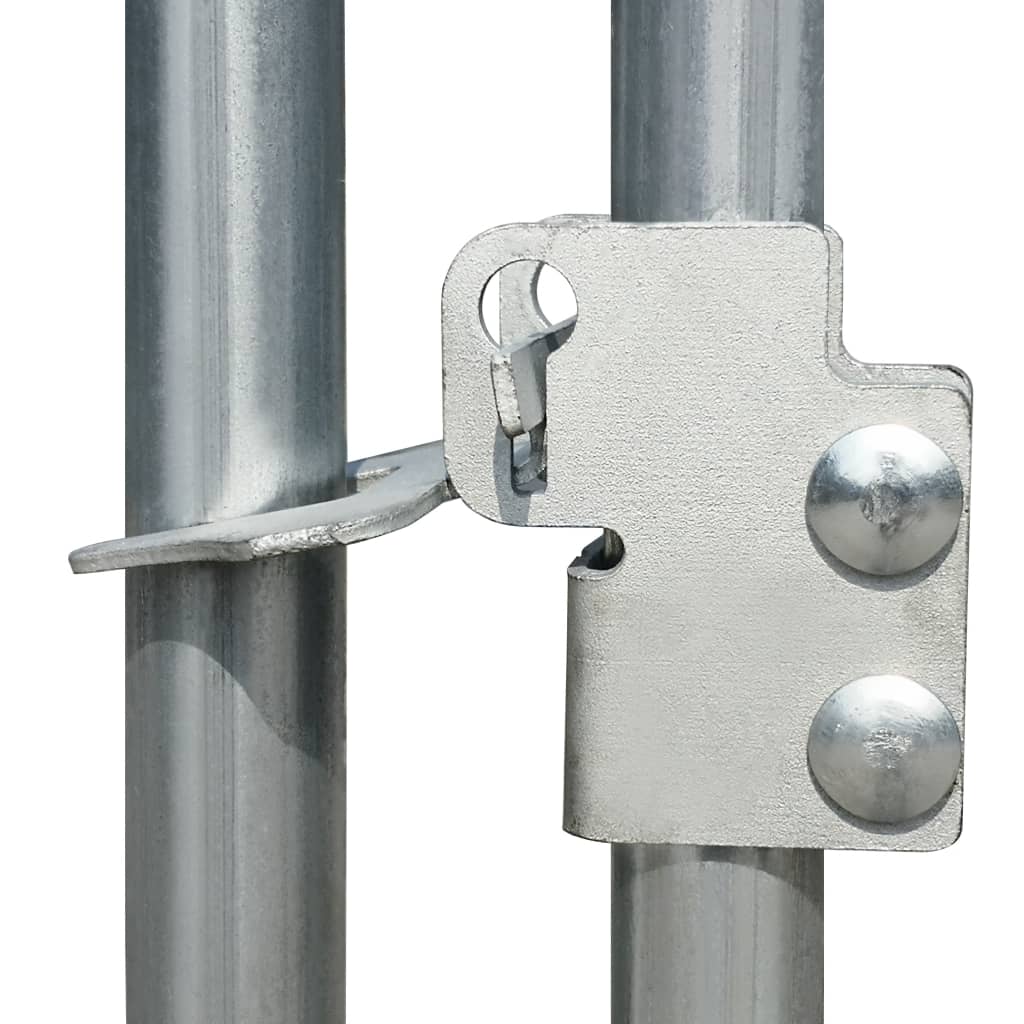 Poulailler extérieur en acier galvanisé 2 x 2 x 1,92 m - number 4.