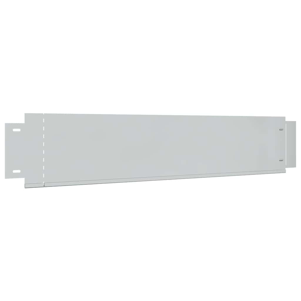 Havekanter 5 stk. galvaniseret stål 100 x 19 cm - number 2.