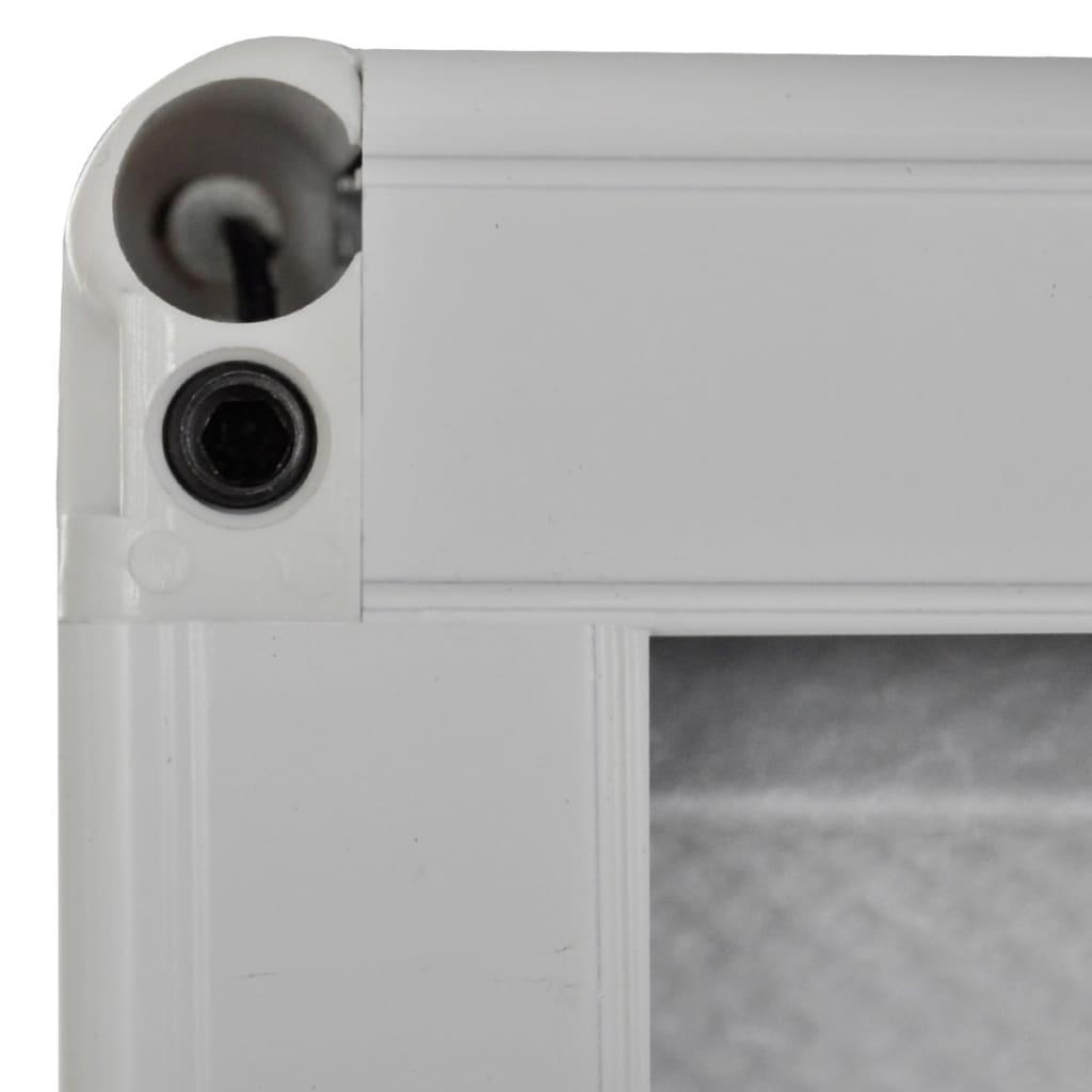 Plisseret insektnet til vinduer aluminium med afskygning - hvid, 60 x 80 cm - number 7.