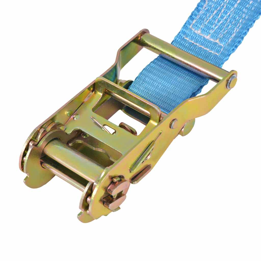 Surringsbånd 4 stk. 2 ton 6 m x 38 mm blå - number 5.