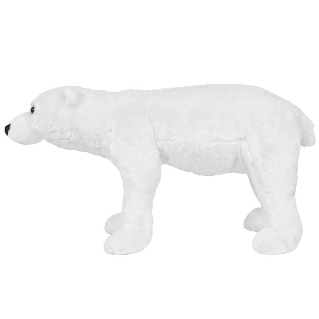 Peluche ours polaire debout en tissu xxl blanc - number 2.