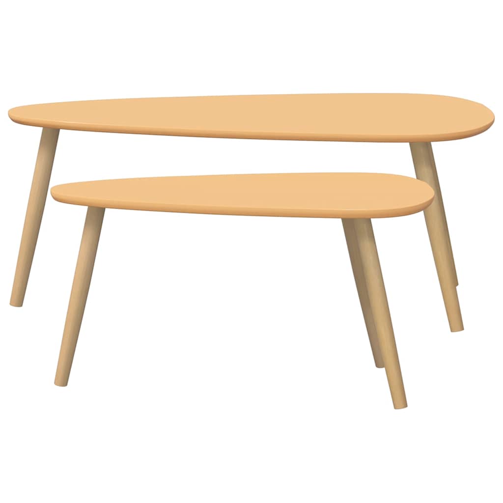 Konferenční stolek sestavený po částech masivní borovice - number 5.