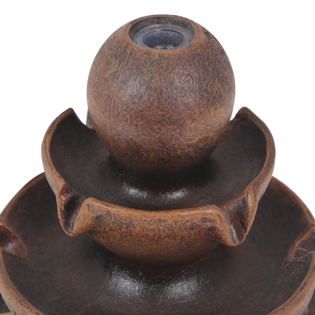 Fontaine d'intérieur avec pompe en polyrésine - number 5.