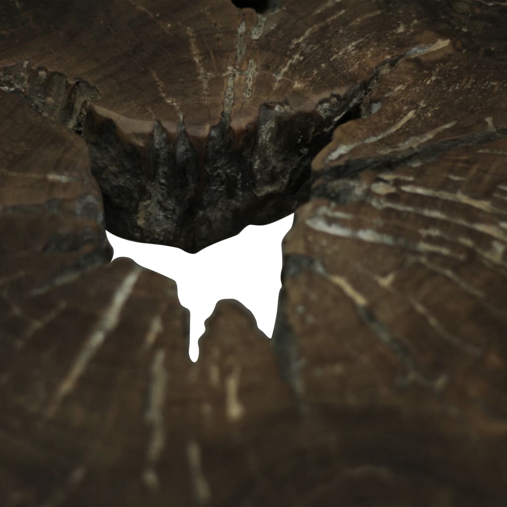 Sofabord ægte teaktræ 80 x 70 x 38 cm - number 9.