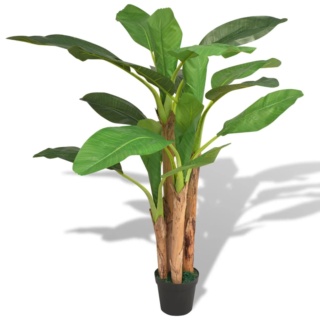 Artificial banana plant with pot 175 cm green - number 1.