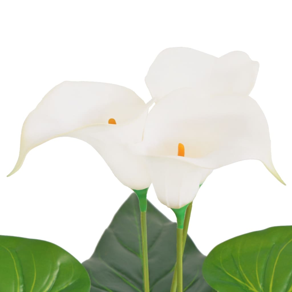 Calla artificiel avec pot 85 cm blanc - number 2.