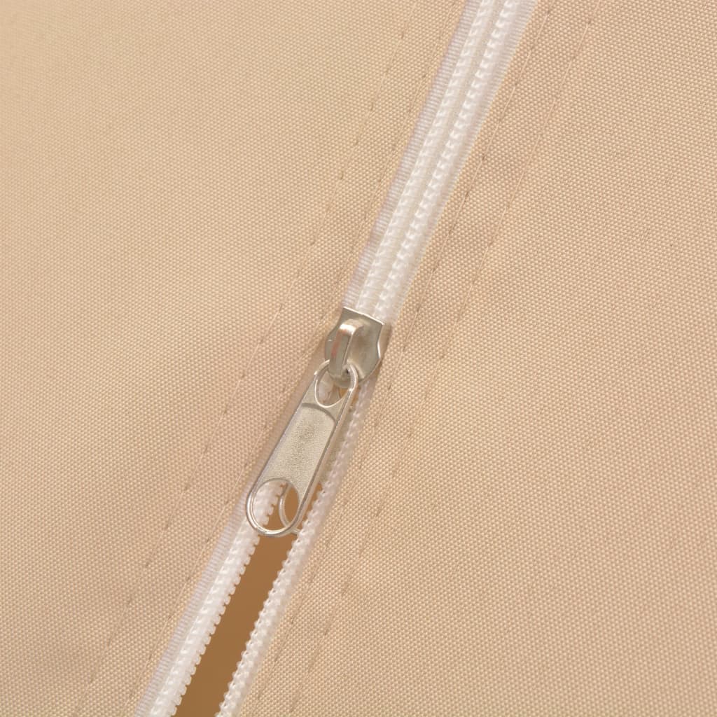 Havepavillon med gardiner sekskantet 360x265 cm - number 7.