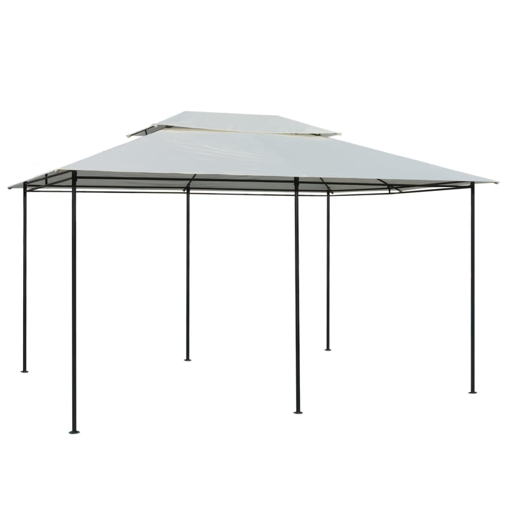 Havetelt med gardiner 4x3 m hvid - number 2.