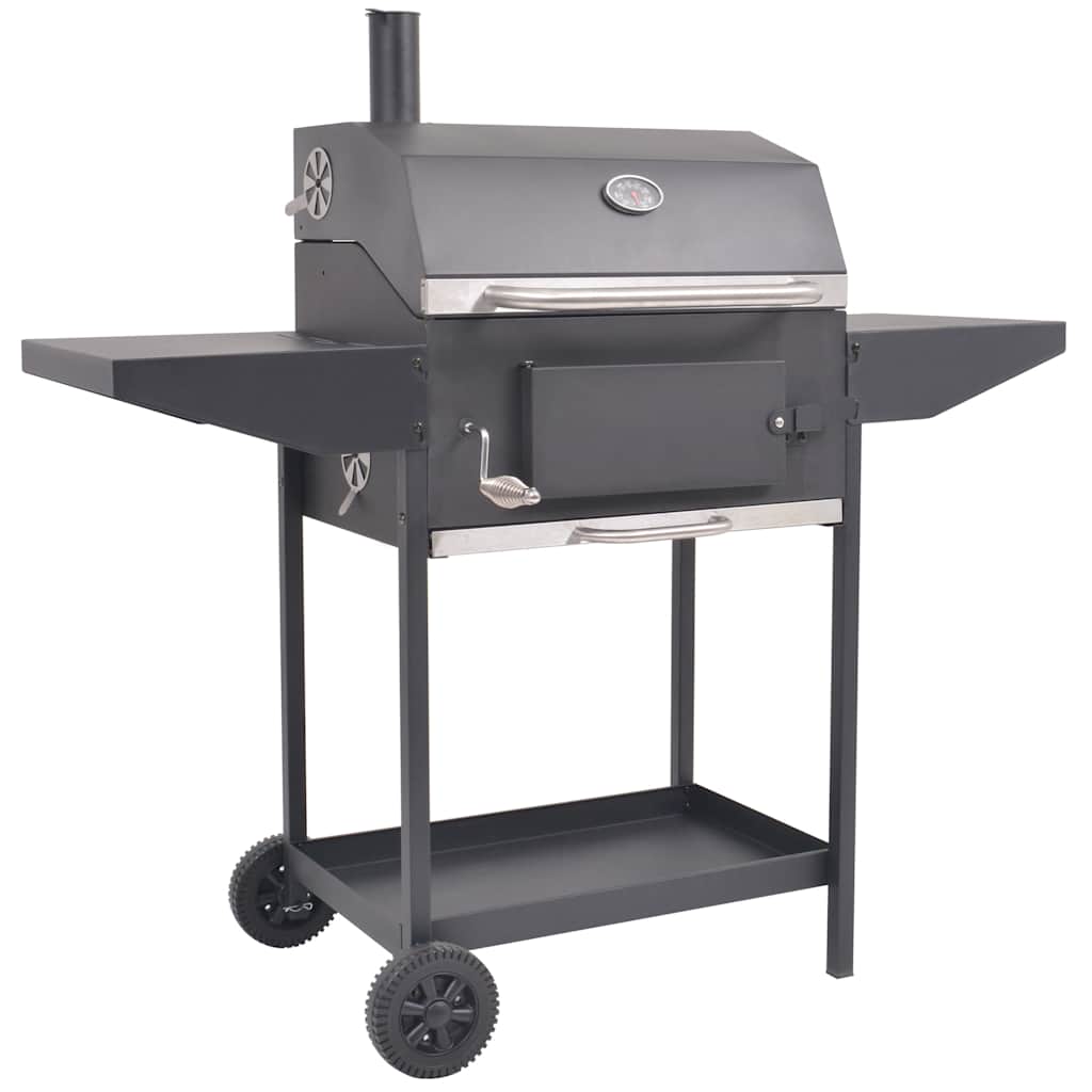 Bbq smoker kul med bundhylde sort - number 1.