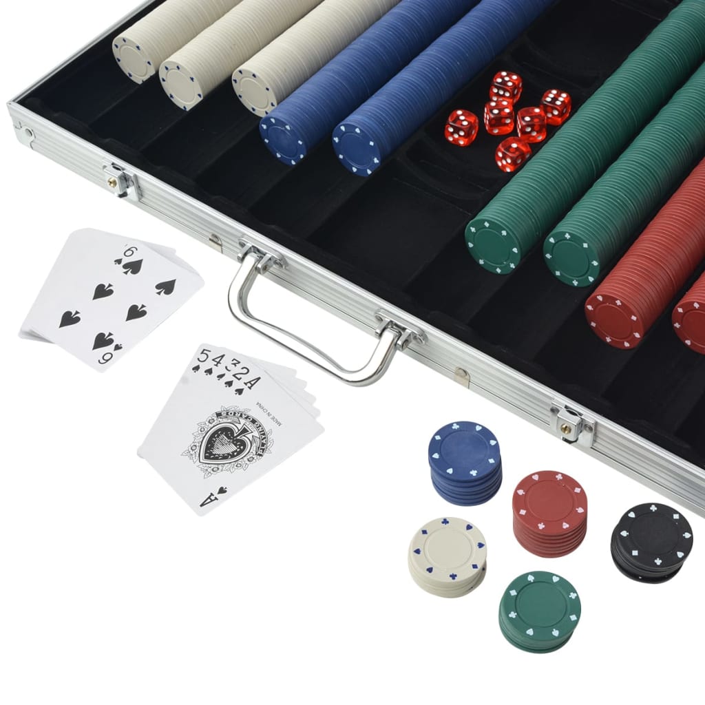 Coffret de poker avec 1 000 jetons en aluminium - 4, 1000 - number 3.